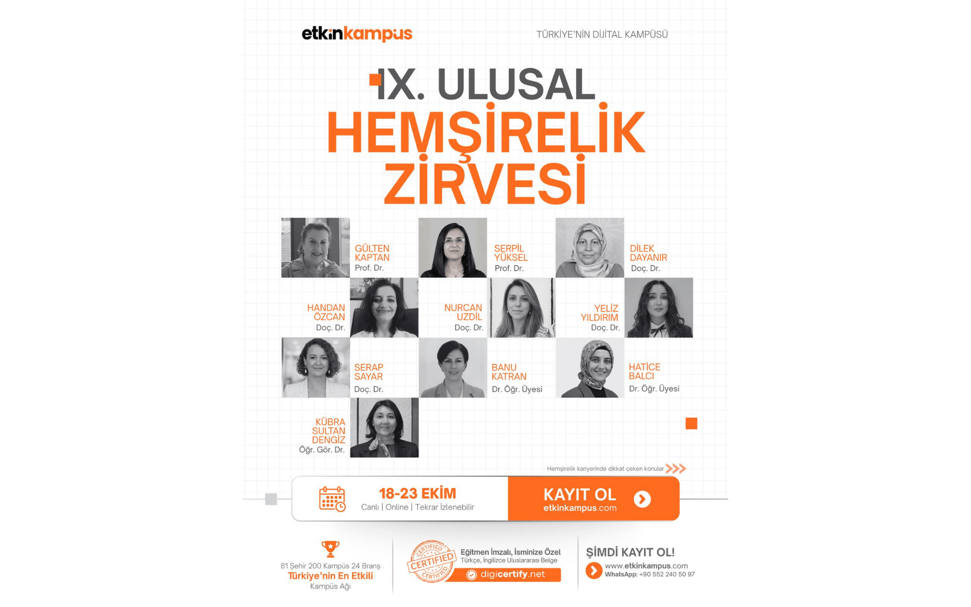 IX.ULUSAL HEMŞİRELİK ZİRVESİ